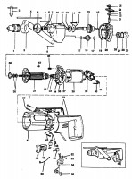 BLACK & DECKER P2511 DRILL (TYPE 1) Spare Parts