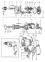 ELU ECD308 DRILL (TYPE 1) Spare Parts