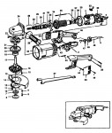 ELU EAG202 ANGLE GRINDER (TYPE 1) Spare Parts