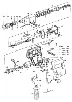 ELU EHD323 ROTARY HAMMER (TYPE 1) Spare Parts