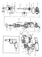 ELU ESD700 SCREWDRIVER (TYPE 1) Spare Parts