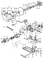 ELU MH182 CIRC. SAW (TYPE 1) Spare Parts