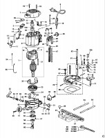 ELU MOF131 ROUTER (TYPE 1) Spare Parts