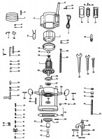 ELU MOF98 ROUTER (TYPE 1) Spare Parts