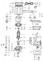 ELU MF68 LAMINATE TRIMMER (TYPE 1) Spare Parts