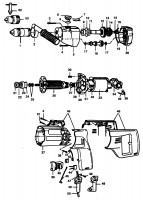 BLACK & DECKER P1621 DRILL (TYPE 1) Spare Parts