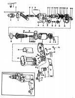 BLACK & DECKER P2211 DRILL (TYPE 1) Spare Parts