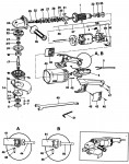 BLACK & DECKER P5731 ANGLE GRINDER (TYPE 1) Spare Parts