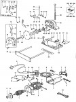 ELU MH25 MINI RIP SAW (TYPE 1) Spare Parts