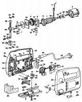 BLACK & DECKER BD547E JIGSAW (TYPE 1) Spare Parts