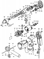 BLACK & DECKER P2265 DRILL (TYPE 1) Spare Parts