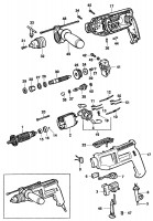 BLACK & DECKER BD250 DRILL (TYPE 1) Spare Parts