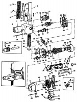 BLACK & DECKER P1723 DRILL (TYPE 1) Spare Parts