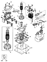 Black & Decker KA230E Type 1 Orbital Sander Spare Parts - Part Shop Direct