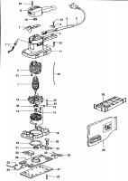 ELU MVS156 ORBITAL SANDER (TYPE 1) Spare Parts