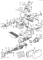 ELU MHB157E BELT SANDER (TYPE 1) Spare Parts