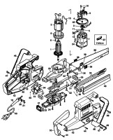 BLACK & DECKER 3900 UNIVERSAL SAW (TYPE 1) Spare Parts