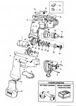 BLACK & DECKER 9015 CORDLESS DRILL (TYPE 1) Spare Parts