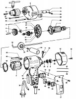 BLACK & DECKER BD214R DRILL (TYPE 1) Spare Parts