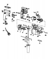 BLACK & DECKER D230R HAMMER DRILL (TYPE 1) Spare Parts
