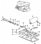 ELU E36070 SANDING FRAME (TYPE 1) Spare Parts