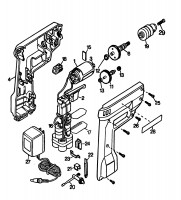 BLACK & DECKER 9016 CORDLESS DRILL (TYPE 3) Spare Parts