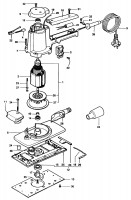 BLACK & DECKER P6303 SANDER (TYPE 1) Spare Parts