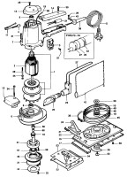 BLACK & DECKER HD2040 ORBITAL SANDER (TYPE 1) Spare Parts