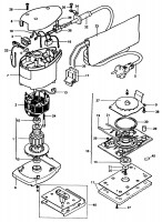 BLACK & DECKER P6301 SANDER (TYPE 1) Spare Parts