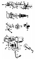 BLACK & DECKER 1317 DRILL (TYPE 1) Spare Parts