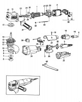 BLACK & DECKER BD14 ANGLE GRINDER (TYPE 1) Spare Parts