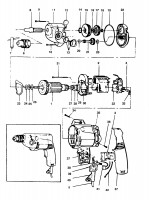 ELU ECD306 DRILL (TYPE 1) Spare Parts