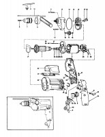 ELU EMD403 DRILL (TYPE 1) Spare Parts