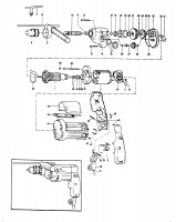 ELU EMD406 DRILL (TYPE 1) Spare Parts