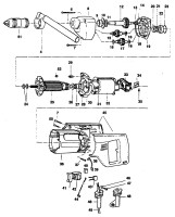 BLACK & DECKER P1522 DRILL (TYPE 1) Spare Parts