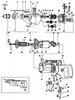 BLACK & DECKER P2612 DRILL (TYPE 1) Spare Parts