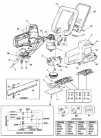 BLACK & DECKER GT221 HEDGECLIPPER (TYPE 1) Spare Parts