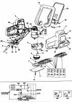 BLACK & DECKER GT241 HEDGECLIPPER (TYPE 1) Spare Parts