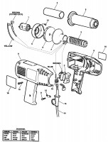 BLACK & DECKER BD1602 HEATGUN (TYPE 3) Spare Parts