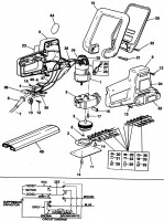 BLACK & DECKER GT341 HEDGECLIPPER (TYPE 1) Spare Parts