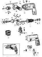 BLACK & DECKER PL15 HAMMER DRILL (TYPE 1) Spare Parts