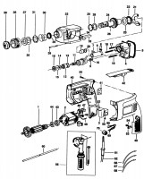 BLACK & DECKER P8016 ROTARY HAMMER (TYPE 2) Spare Parts