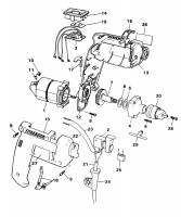 BLACK & DECKER BD4000 DRILL (TYPE 1) Spare Parts