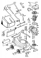 BLACK & DECKER GR520C ROTARY MOWER (TYPE 1) Spare Parts