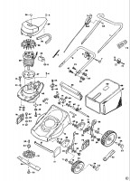 BLACK & DECKER GR421C ROTARY MOWER (TYPE 1) Spare Parts