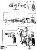 BLACK & DECKER P8801 DRILL (TYPE 1) Spare Parts