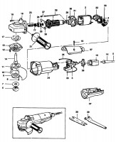 BLACK & DECKER P5416 SANDER/GRINDER (TYPE 1) Spare Parts