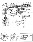 BLACK & DECKER P5724 ANGLE GRINDER (TYPE 1) Spare Parts