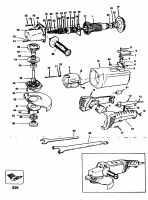 BLACK & DECKER P5706 ANGLE GRINDER (TYPE 1) Spare Parts