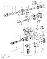 ELU MBH24RLM ROTARY HAMMER (TYPE 1) Spare Parts